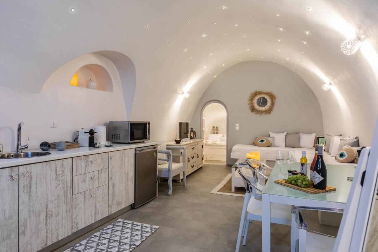 Volcave Suites Karterádos Eksteriør bilde